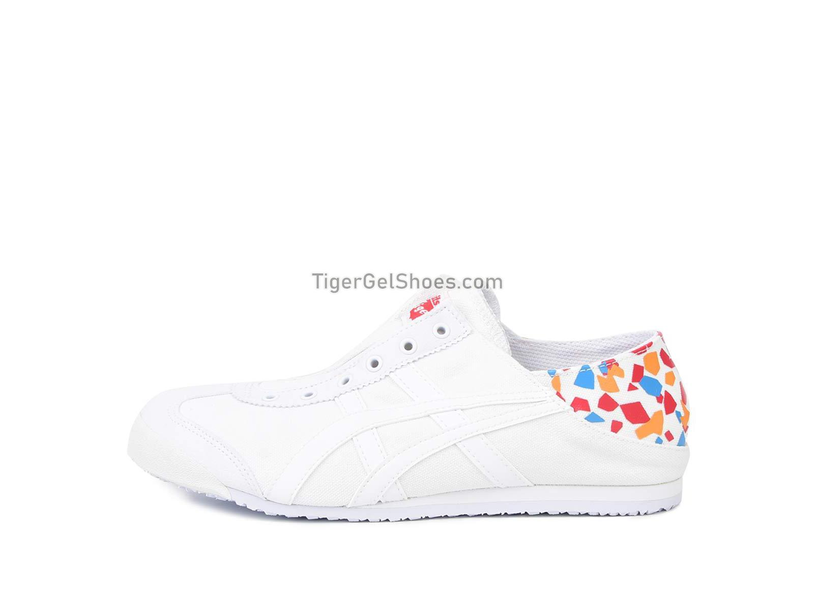 Onitsuka Tiger Mexico 66 PARATY WHITE/RED 1183A388-100 Mens Womens Shoes