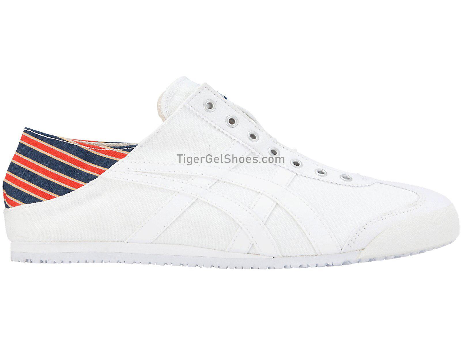 Onitsuka Tiger Mexico 66 PARATY White/Red Red 1183A437-100 Mens Womens Shoes