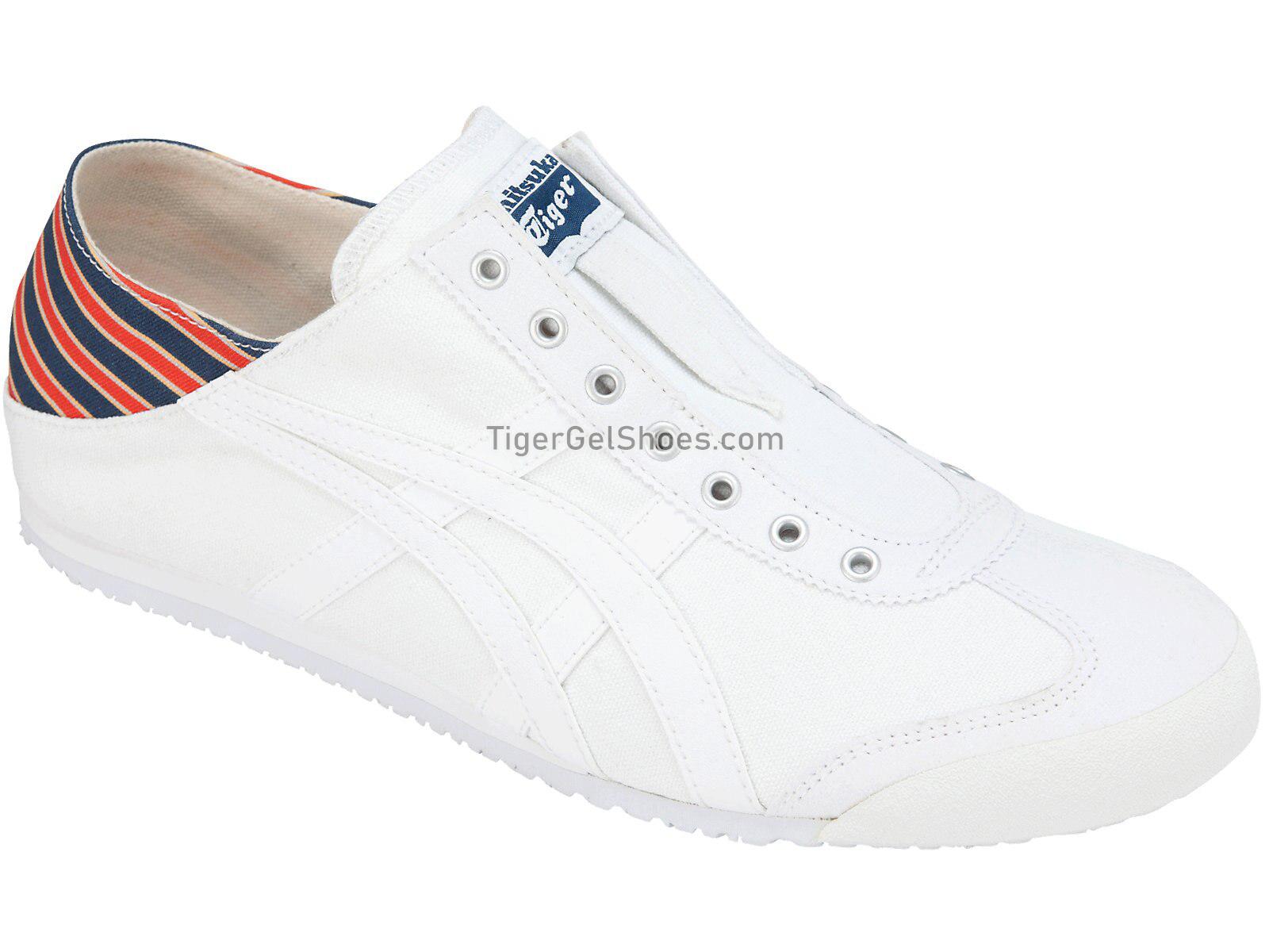 Onitsuka Tiger Mexico 66 PARATY White/Red Red 1183A437-100 Mens Womens Shoes
