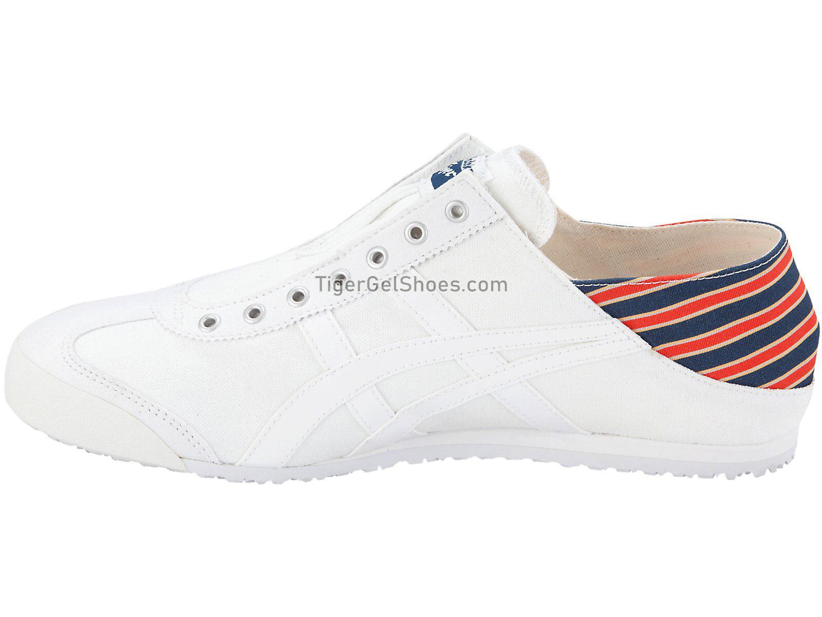 Onitsuka Tiger Mexico 66 PARATY White/Red Red 1183A437-100 Mens Womens Shoes