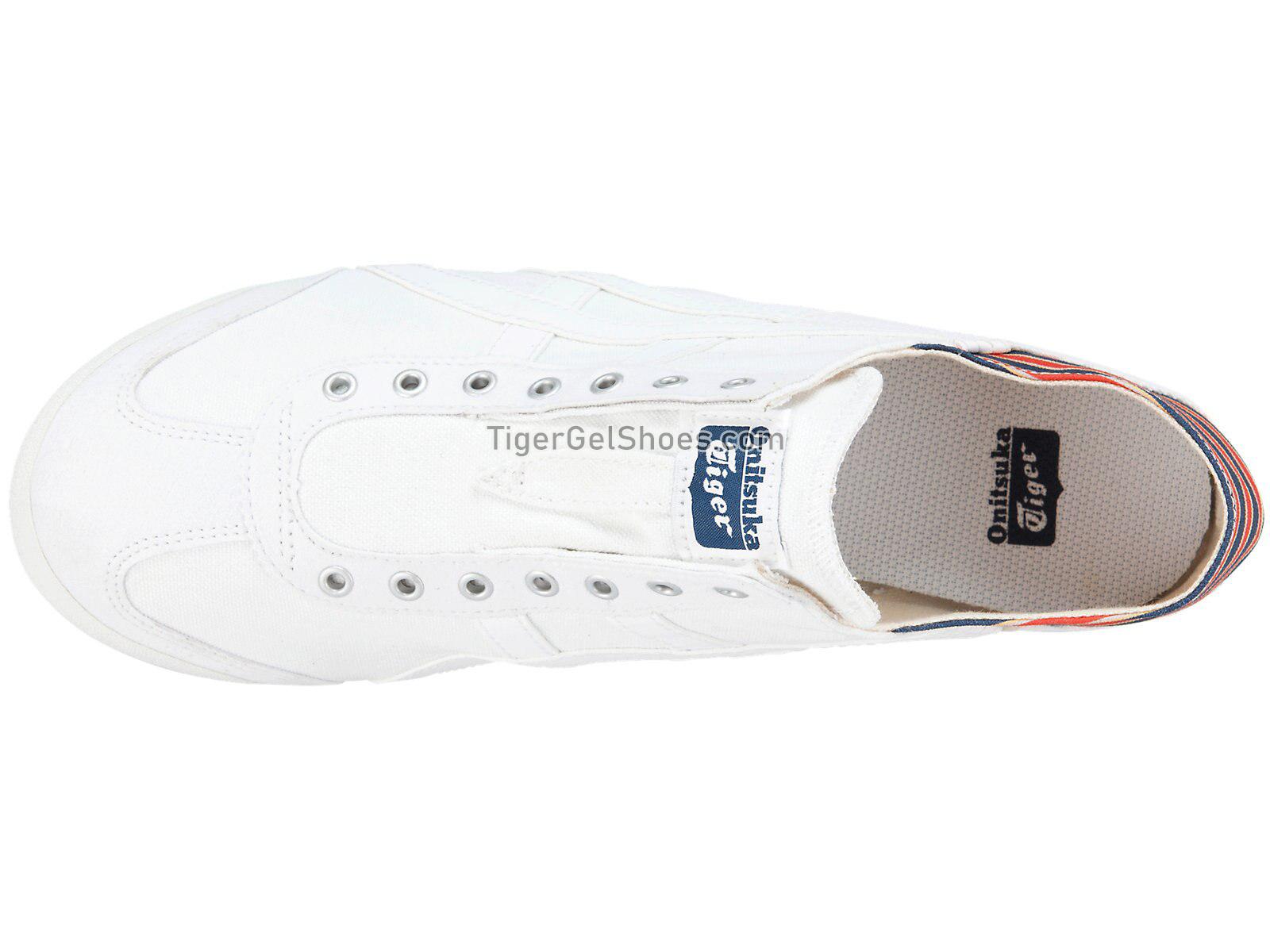 Onitsuka Tiger Mexico 66 PARATY White/Red Red 1183A437-100 Mens Womens Shoes