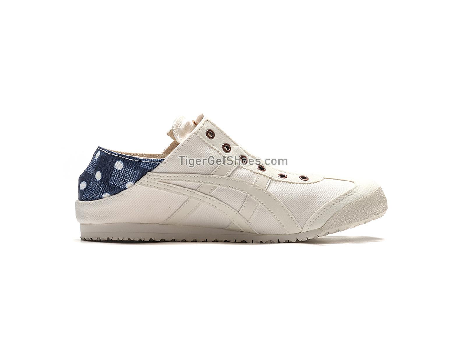 Onitsuka Tiger Mexico 66 PARATY CREAM/NAVY 1183A464-100 Mens Womens Shoes