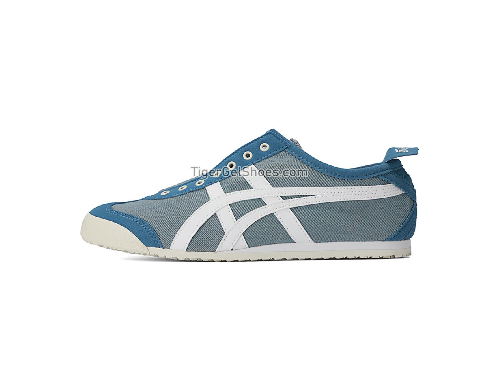 Onitsuka Tiger Mexico 66 SLIP-ON Grey Floss/White 1183A580-401 Mens Womens Shoes