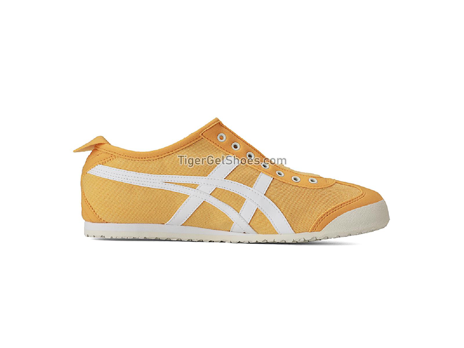 Onitsuka Tiger Mexico 66 SLIP-ON Tiger Yellow/White 1183A580-751 Mens Womens Shoes