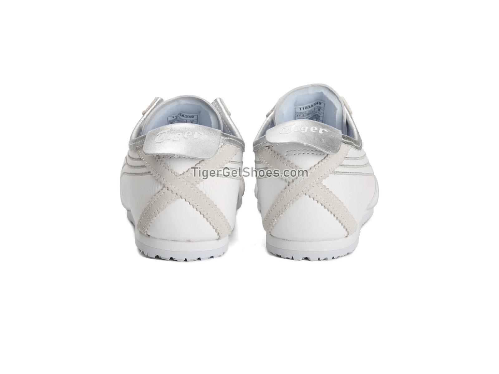 Onitsuka Tiger Mexico 66 WHITE/SILVER 1183A349-100 Mens Womens Shoes