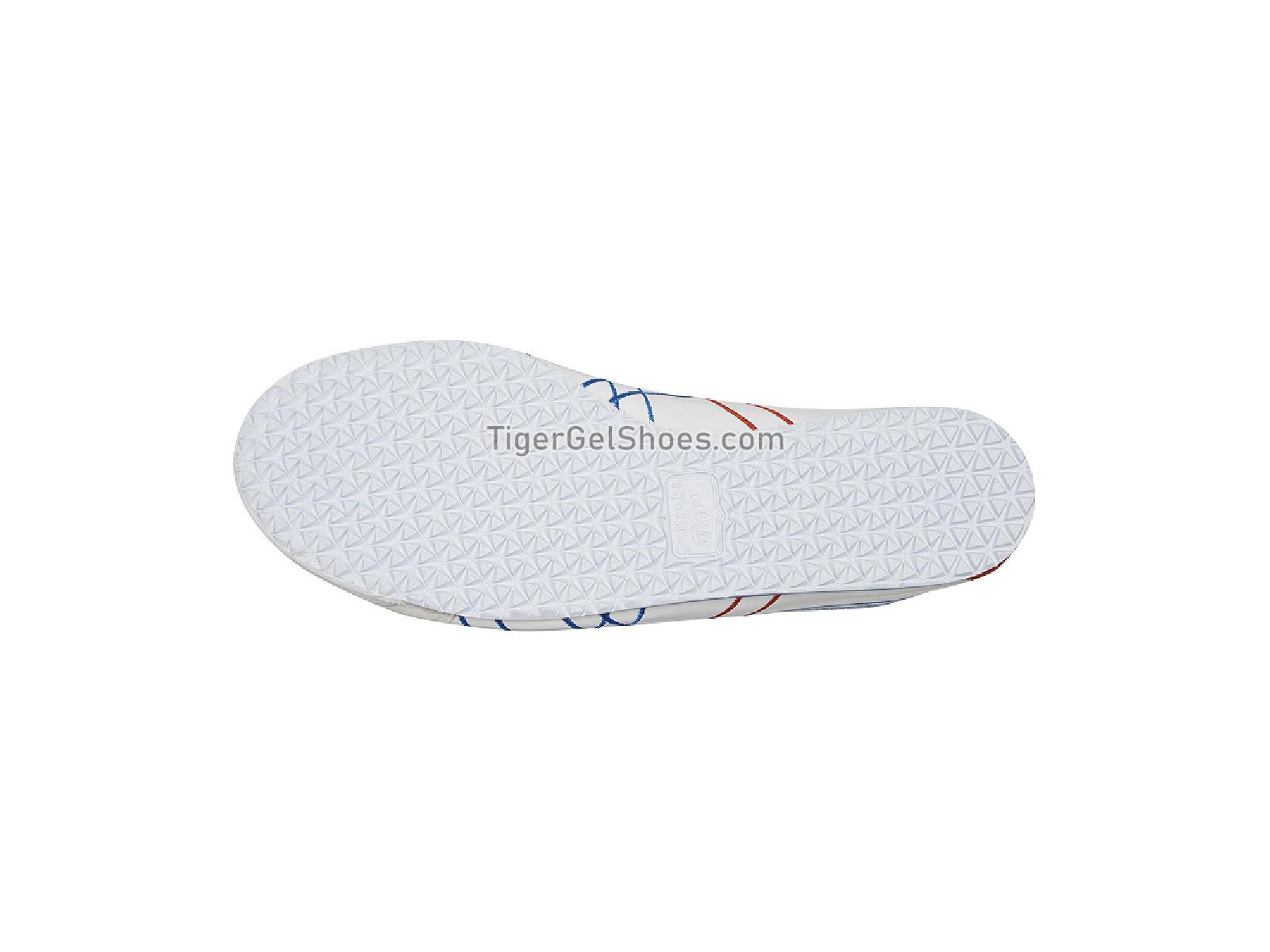 Onitsuka Tiger Mexico 66 White/Red/Blue 1183A650-102 Mens Womens Shoes