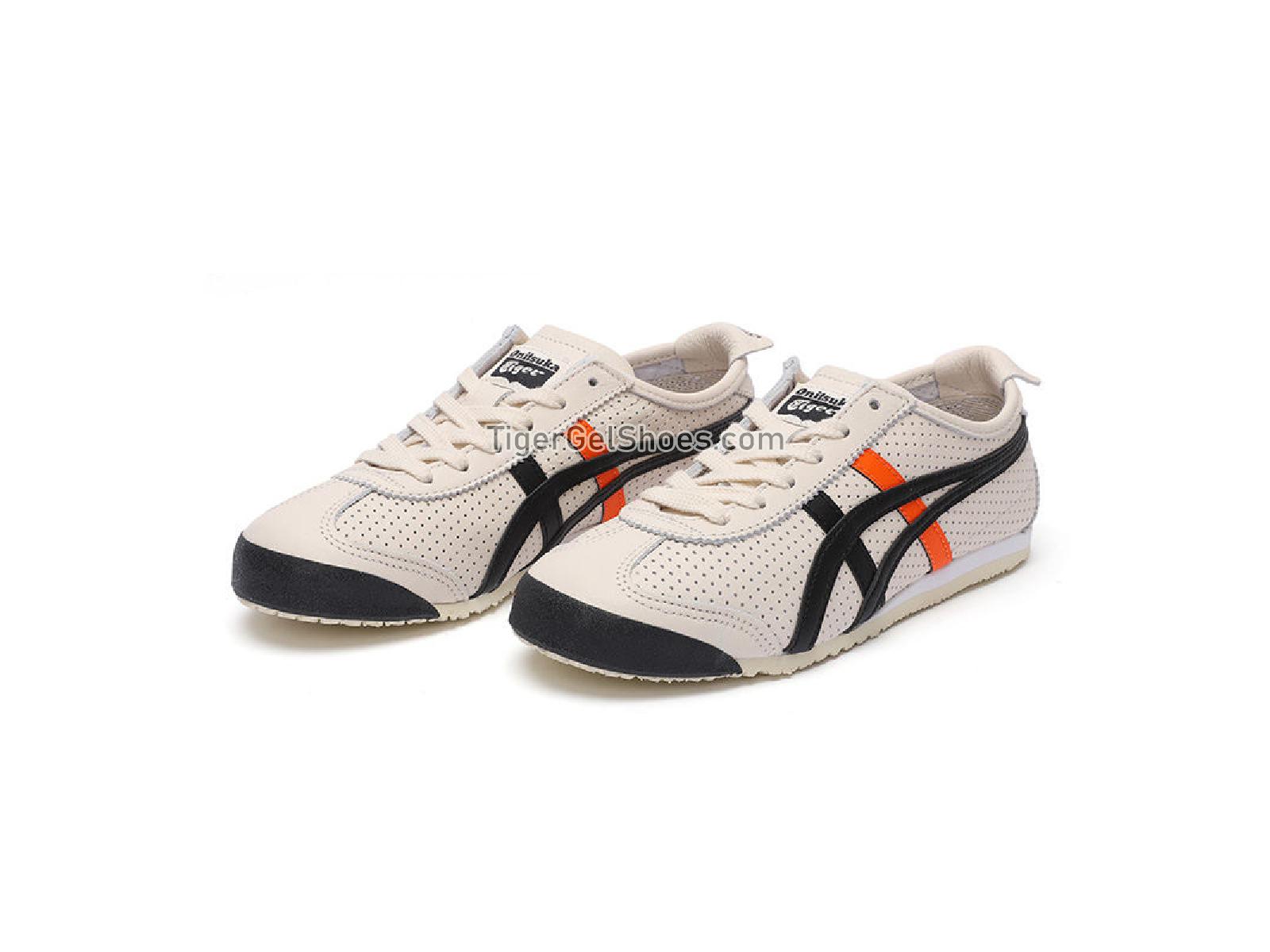 Onitsuka Tiger Mexico 66 Birch/Black/Orange 1183A694-200 Mens Womens Shoes