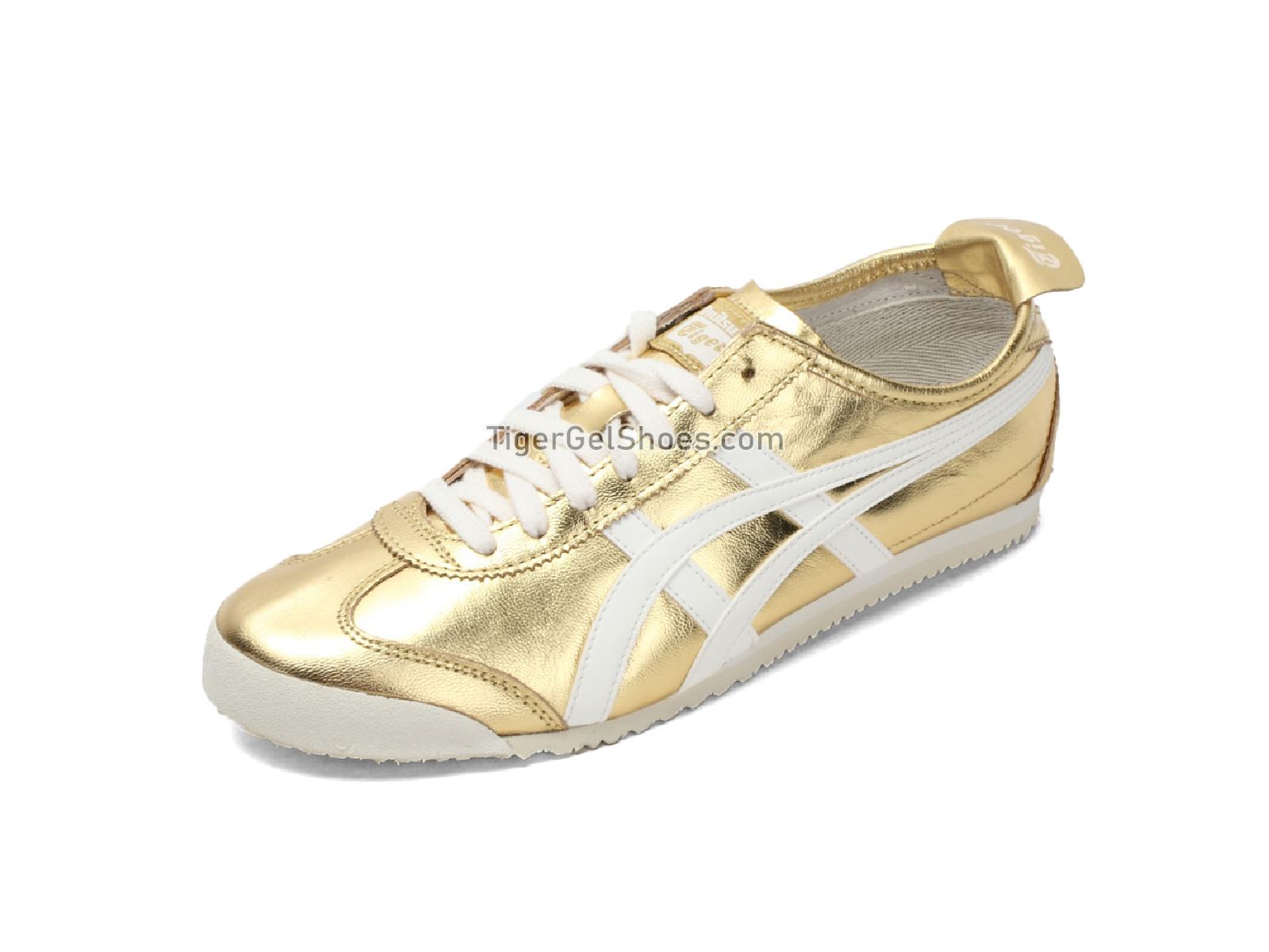 Onitsuka Tiger MEXICO 66 Gold/White THL7C2-9401 Mens Womens Shoes