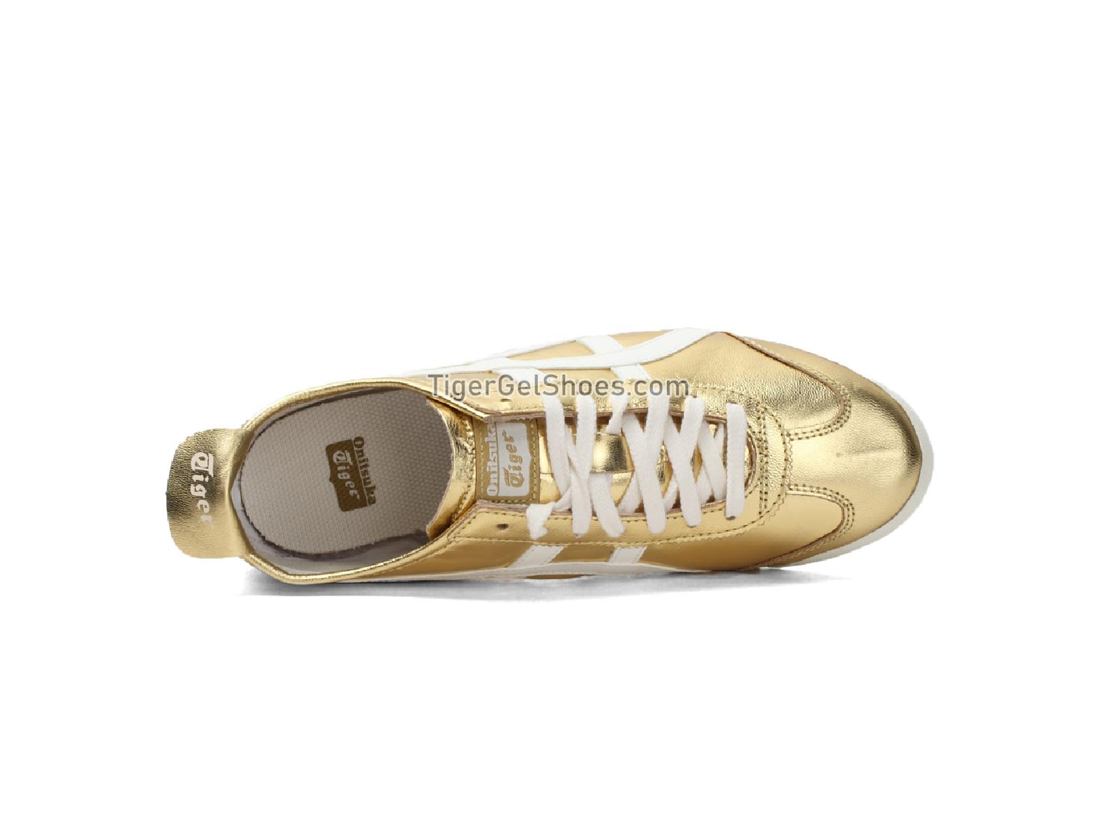 Onitsuka Tiger MEXICO 66 Gold/White THL7C2-9401 Mens Womens Shoes