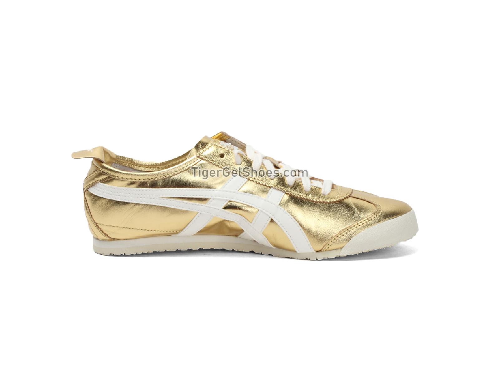 Onitsuka Tiger MEXICO 66 Gold/White THL7C2-9401 Mens Womens Shoes