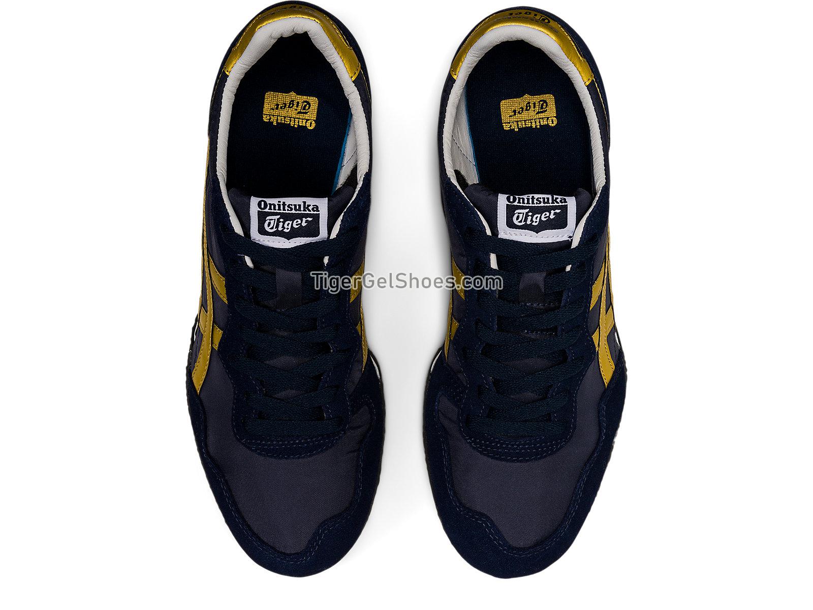 Onitsuka Tiger Serrano Midnight/pure Gold 1183b400-400 Mens Womens Shoes