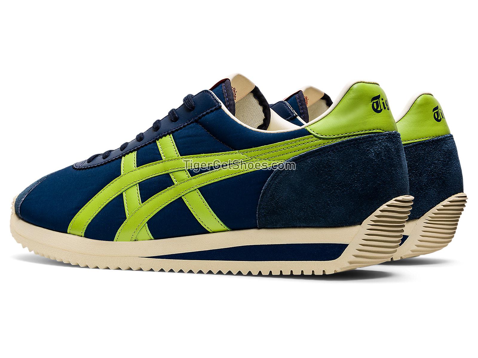 Onitsuka Tiger Moal 77 Peacoat/neon Lime 1183a916-400 Mens Womens Shoes