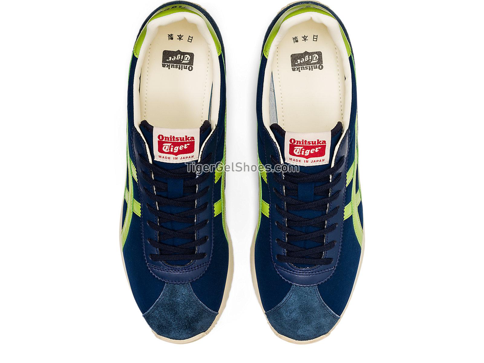 Onitsuka Tiger Moal 77 Peacoat/neon Lime 1183a916-400 Mens Womens Shoes