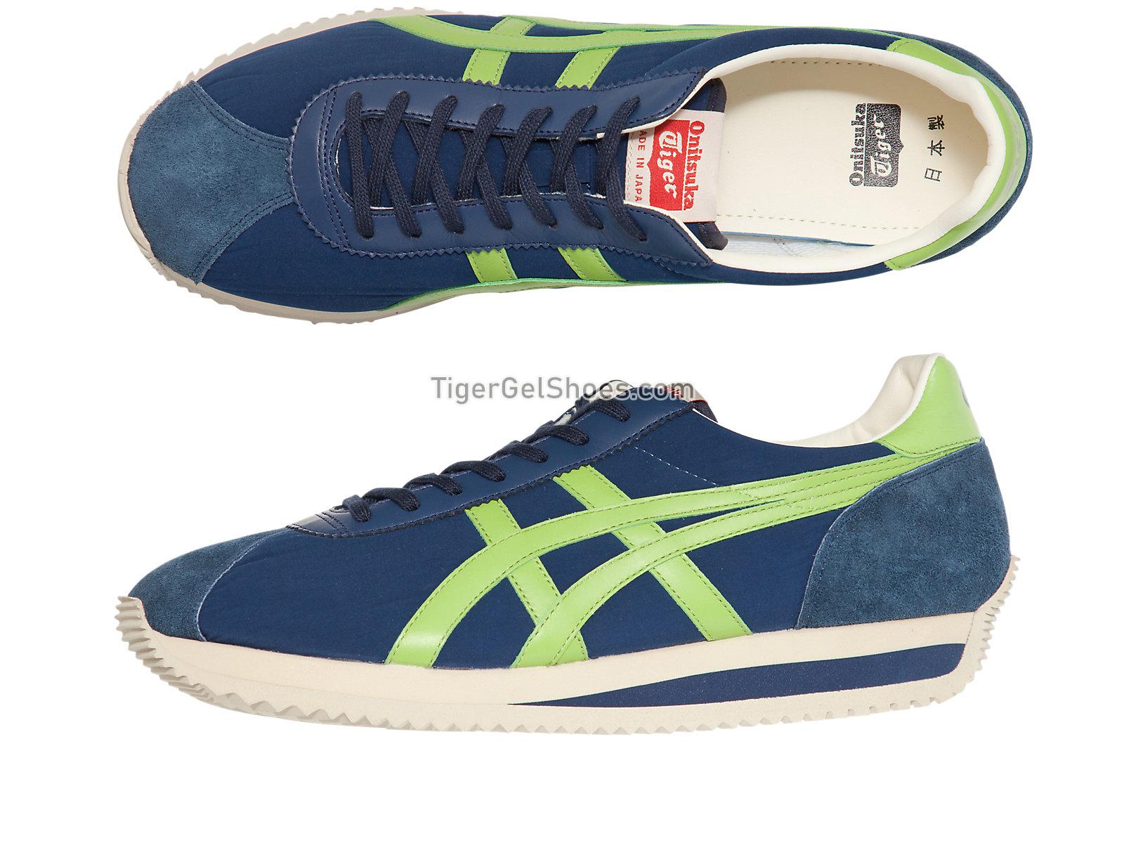 Onitsuka Tiger Moal 77 Peacoat/neon Lime 1183a916-400 Mens Womens Shoes