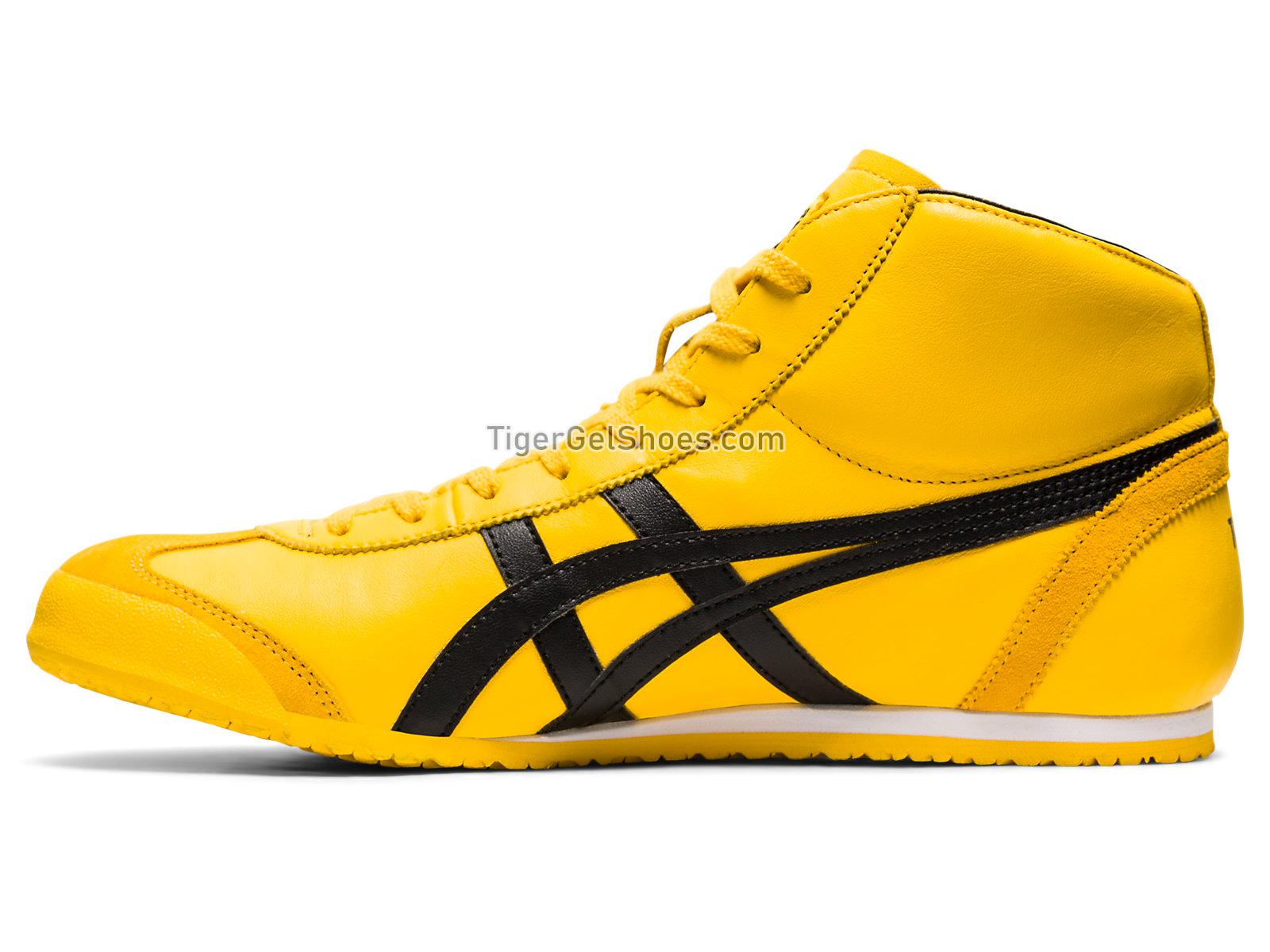 Onitsuka Tiger Mexico Mid Runner Tai Chi Yellow/black 1183b577-750 Mens Womens Shoes