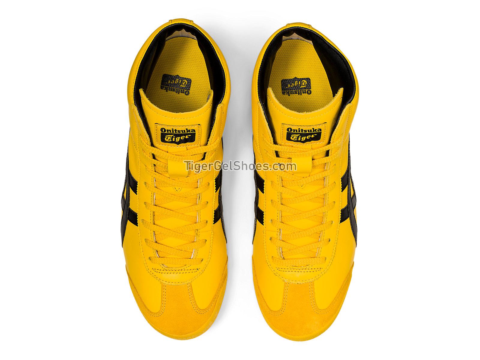 Onitsuka Tiger Mexico Mid Runner Tai Chi Yellow/black 1183b577-750 Mens Womens Shoes