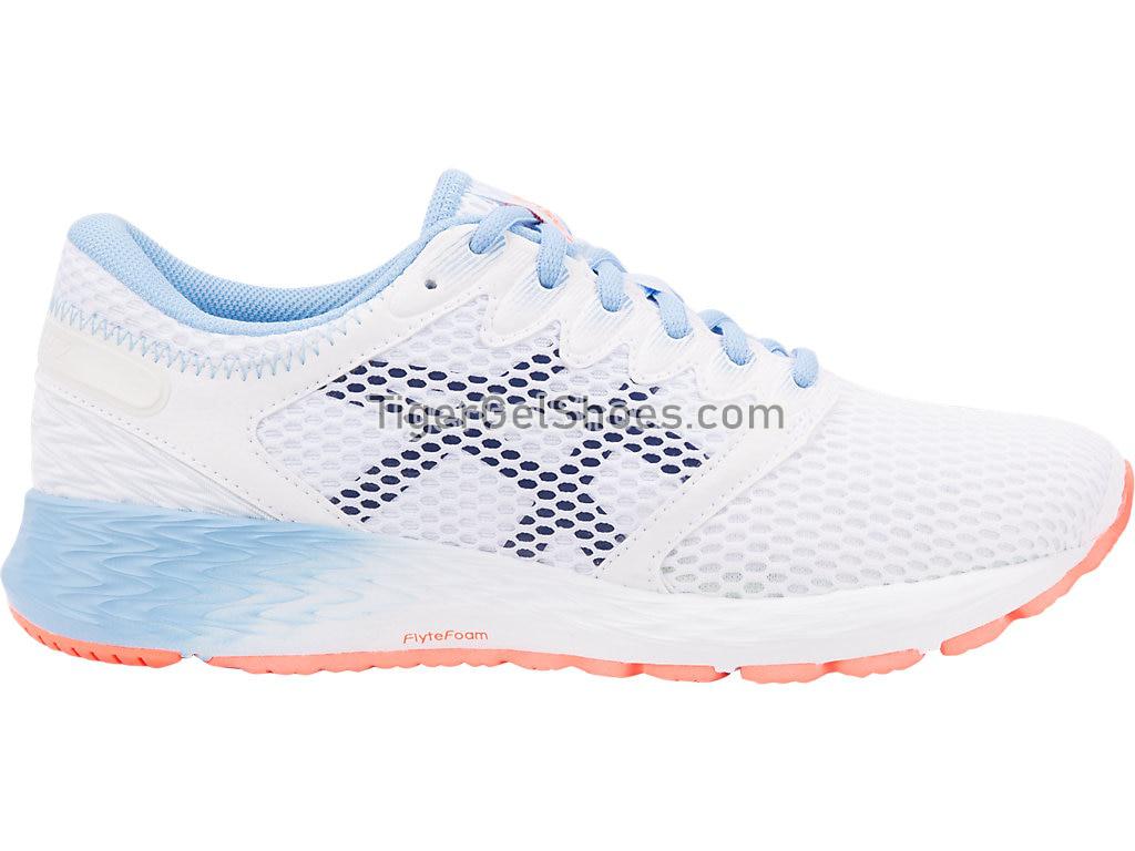 Asics Roadhawk FF 2 White/Black 1012A123-100 Womens Running Shoes
