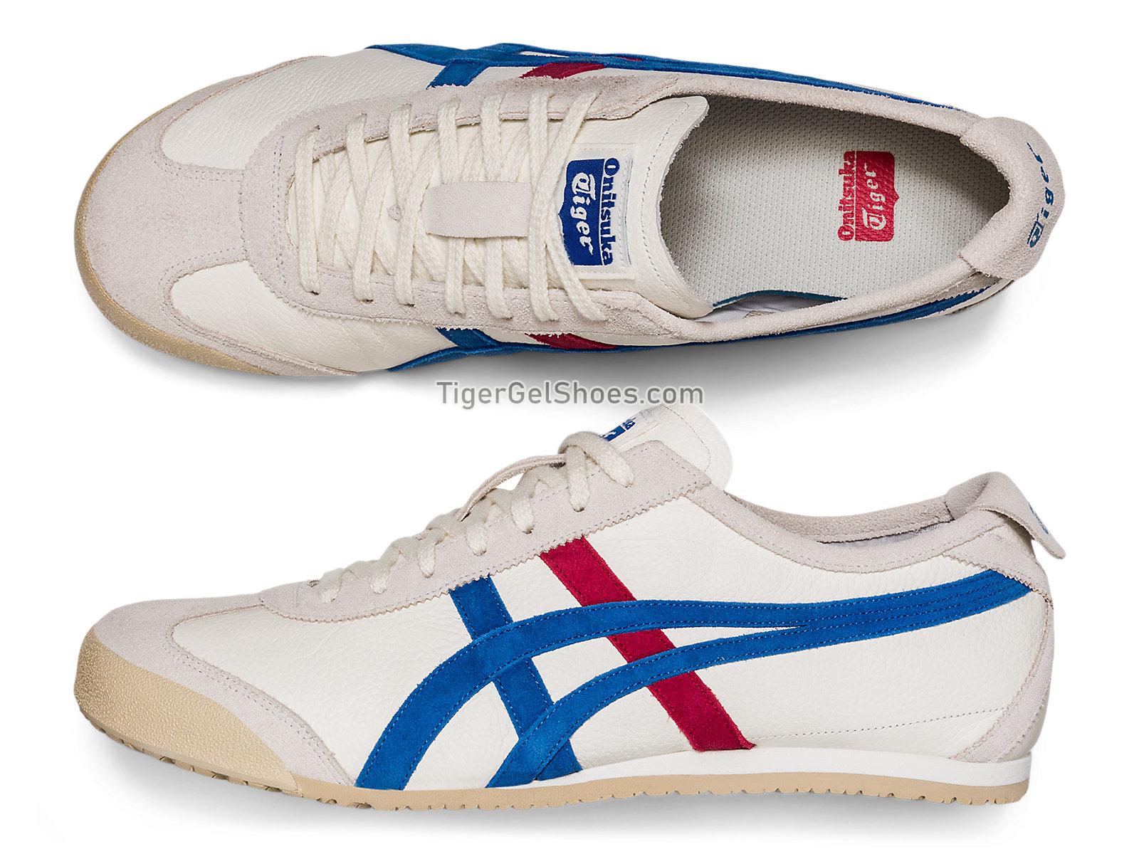 Onitsuka Tiger Mexico 66 Vin White/directoire Blue 1183b391-100 Mens Womens Shoes