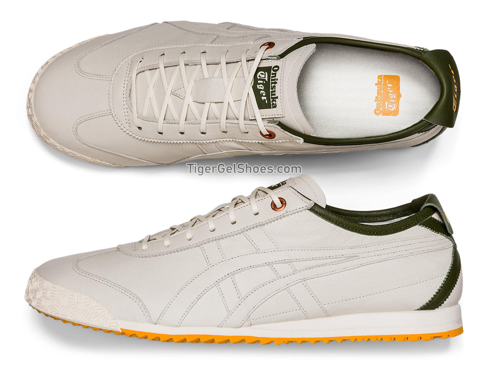 Onitsuka Tiger Mexico 66 Sd Cream/smog Green 1183a872-104 Mens Womens Shoes