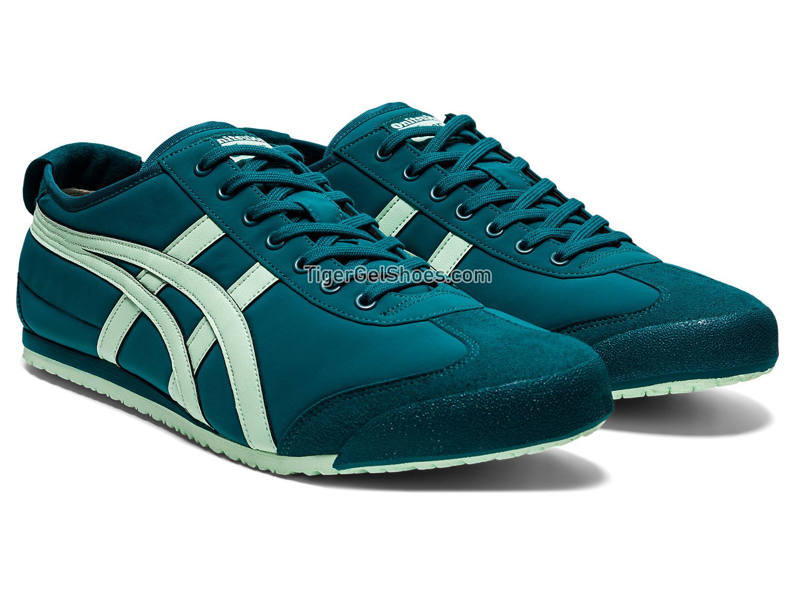 Onitsuka Tiger Mexico 66 Velvet Pine/mint Tint 1183b497-300 Mens Womens Shoes