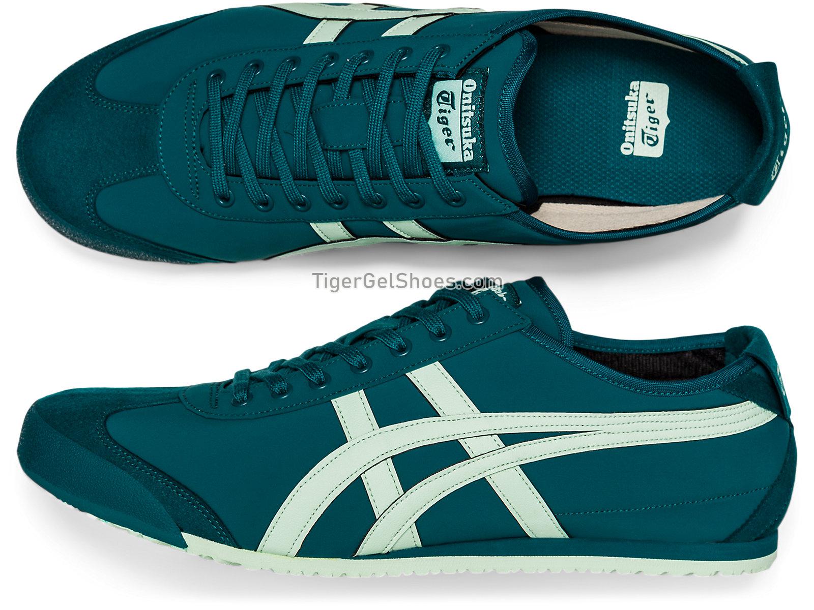 Onitsuka Tiger Mexico 66 Velvet Pine/mint Tint 1183b497-300 Mens Womens Shoes