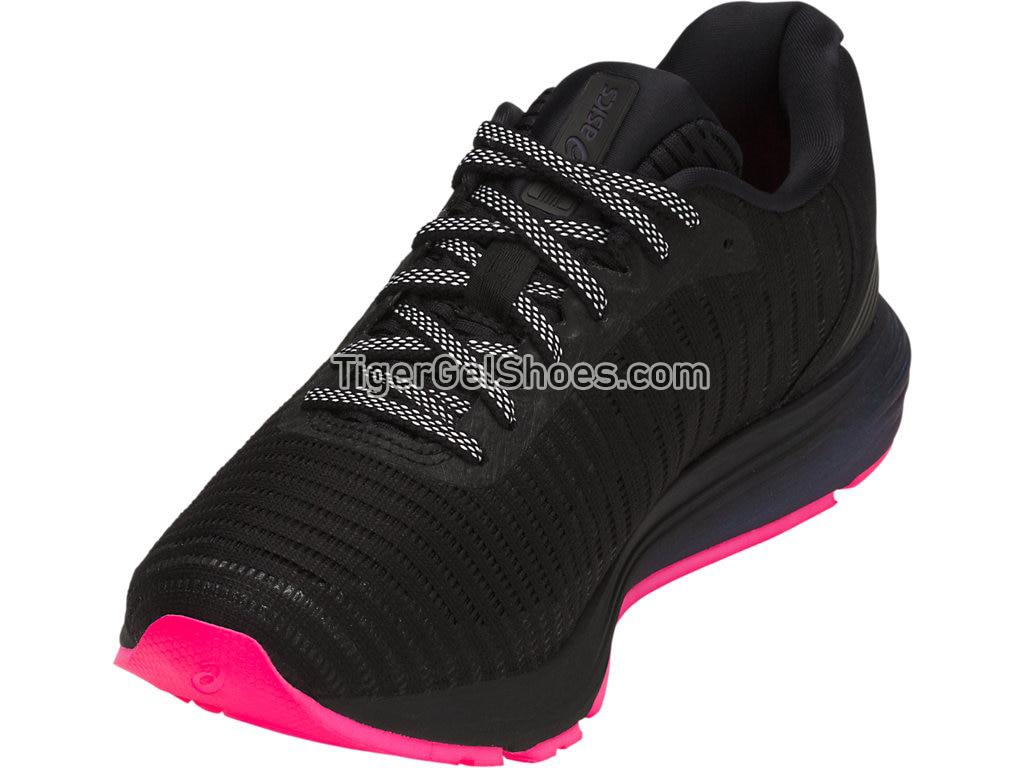 Asics DynaFlyte 3 Lite-Show Black/Hot Pink 1012A128-001 Womens Running Shoes