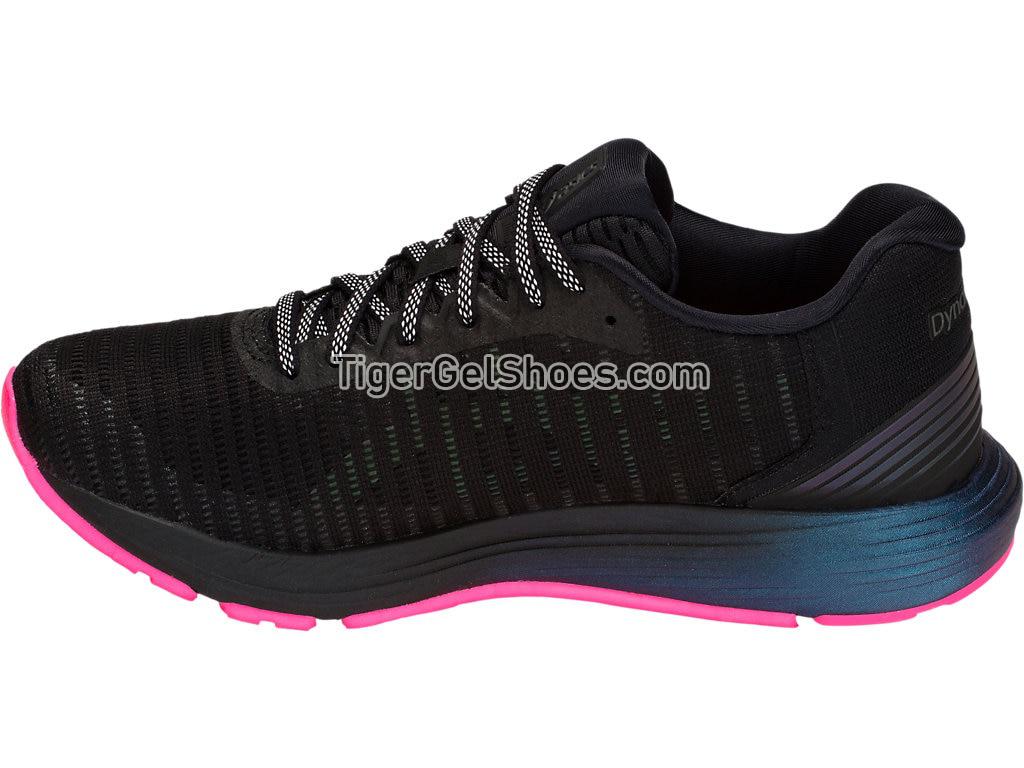 Asics DynaFlyte 3 Lite-Show Black/Hot Pink 1012A128-001 Womens Running Shoes