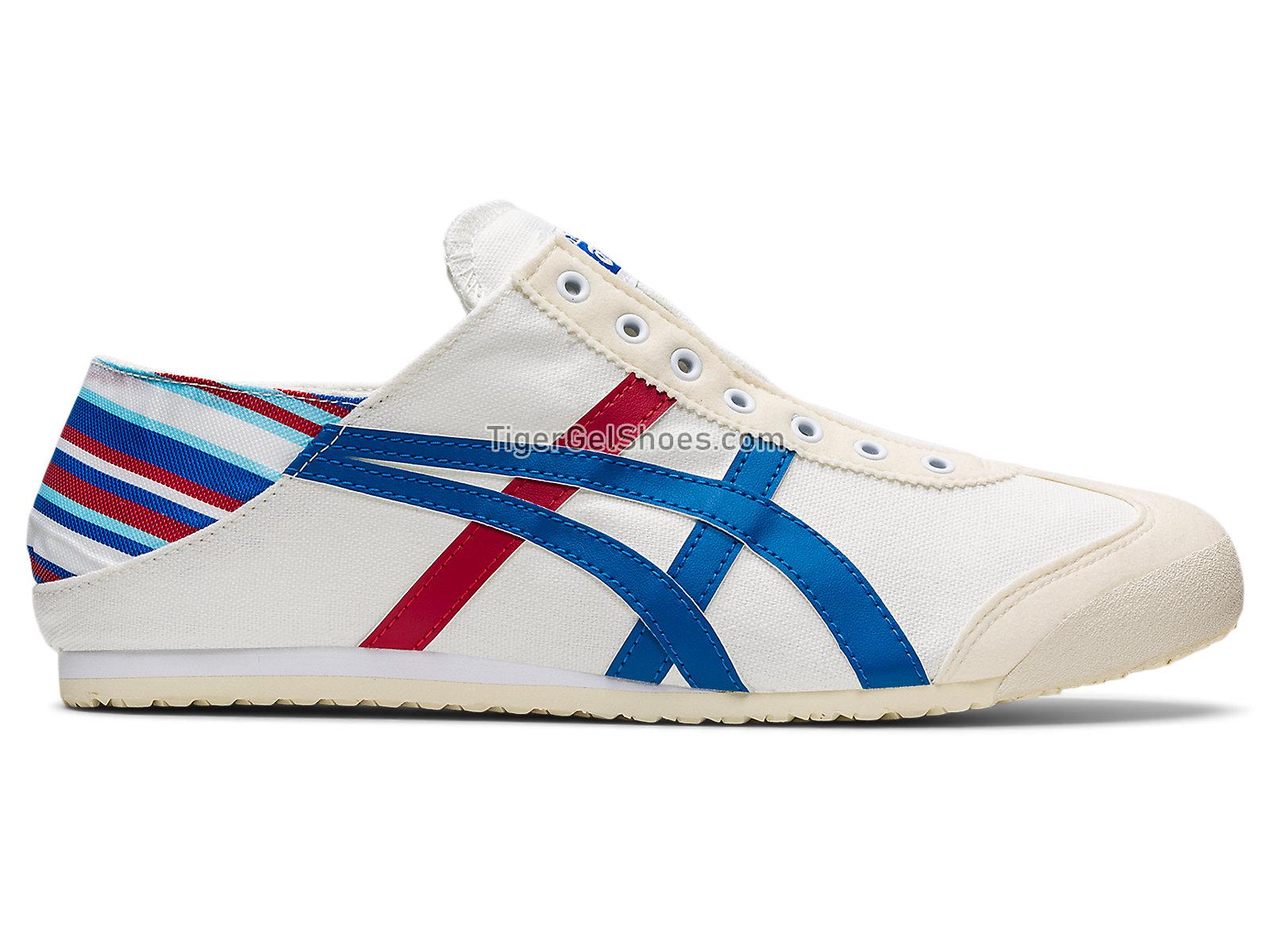 Onitsuka Tiger Mexico 66 Paraty White/classic Blue Th6p4n-0142 Mens Womens Shoes