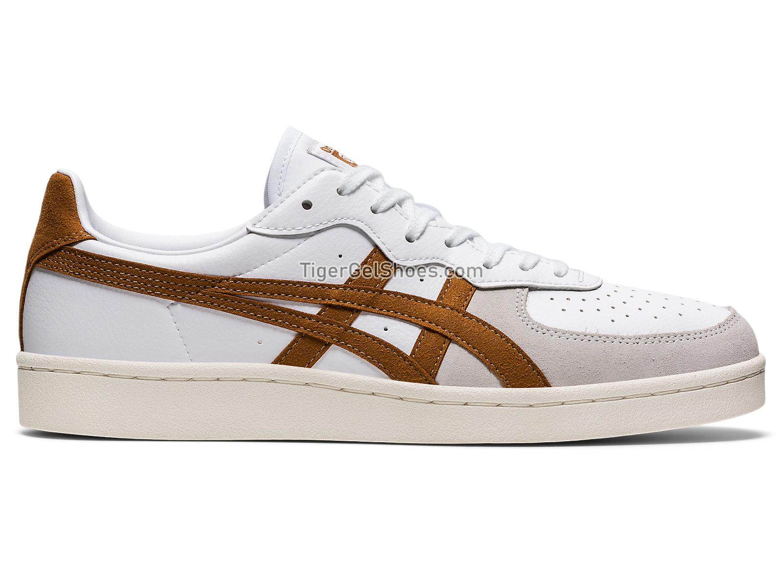Onitsuka Tiger Gsm White/brown 1183a353-118 Mens Womens Shoes