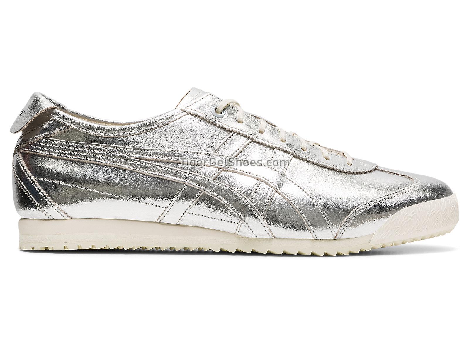 Onitsuka Tiger Mexico 66 Sd Pure Silver/pure Silver 1183a740-020 Mens Womens Shoes
