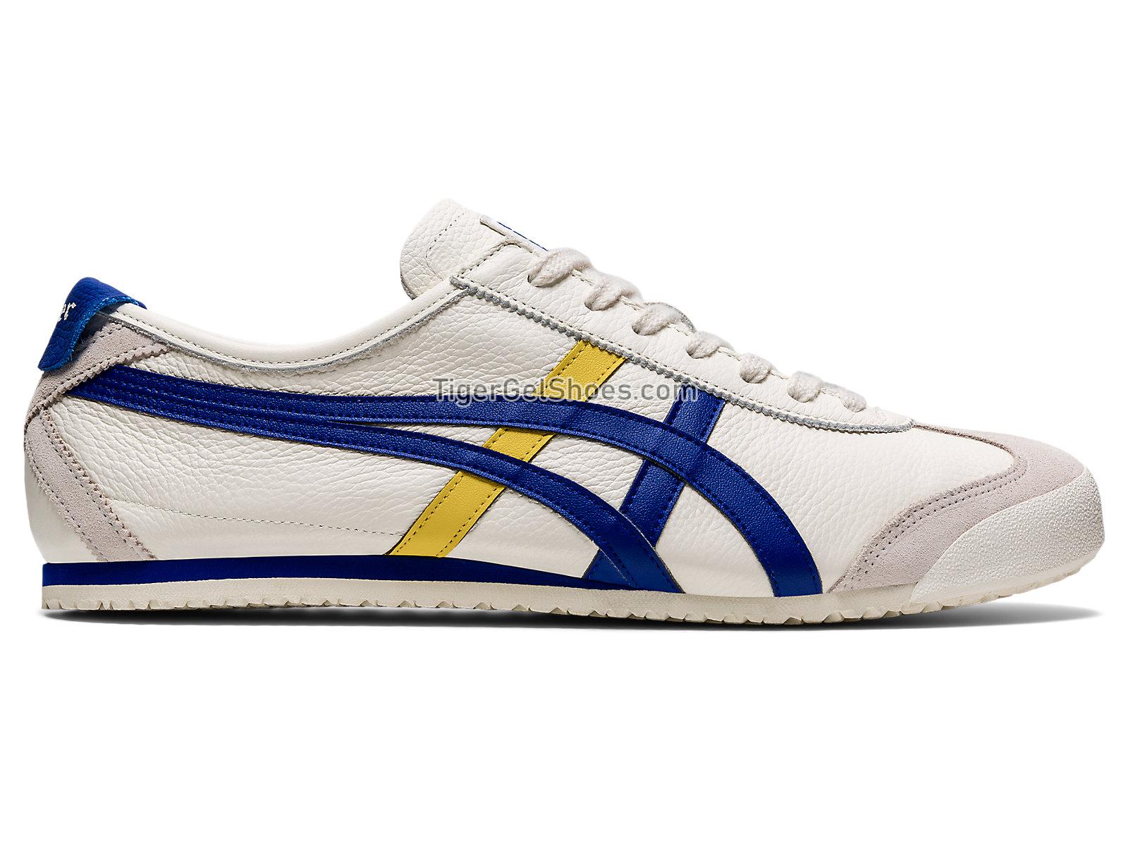 Onitsuka Tiger Mexico 66 Cream/prussian Blue 1183a201-112 Mens Womens Shoes