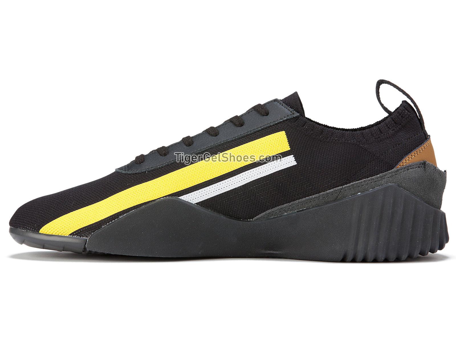 Onitsuka Tiger Acromount Knit Black/vibrant Yellow 1183b469-001 Mens Womens Shoes