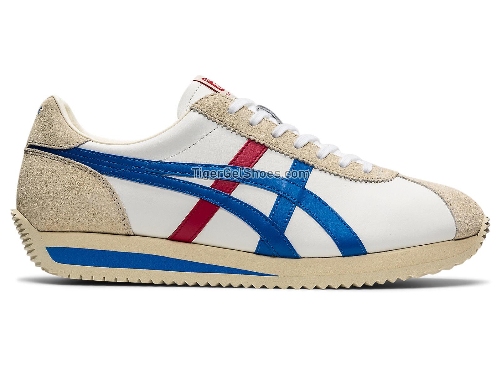 Onitsuka Tiger Moal 77 White/directoire Blue 1183b360-100 Mens Womens Shoes