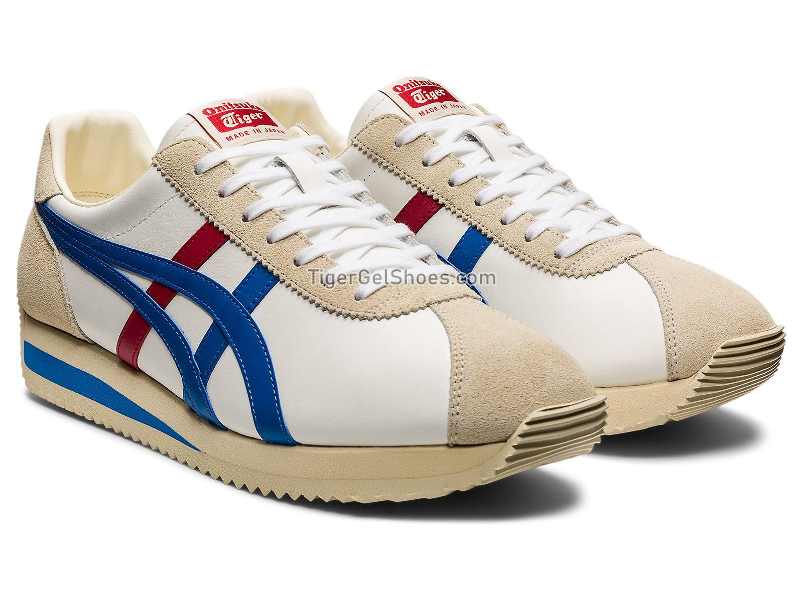 Onitsuka Tiger Moal 77 White/directoire Blue 1183b360-100 Mens Womens Shoes