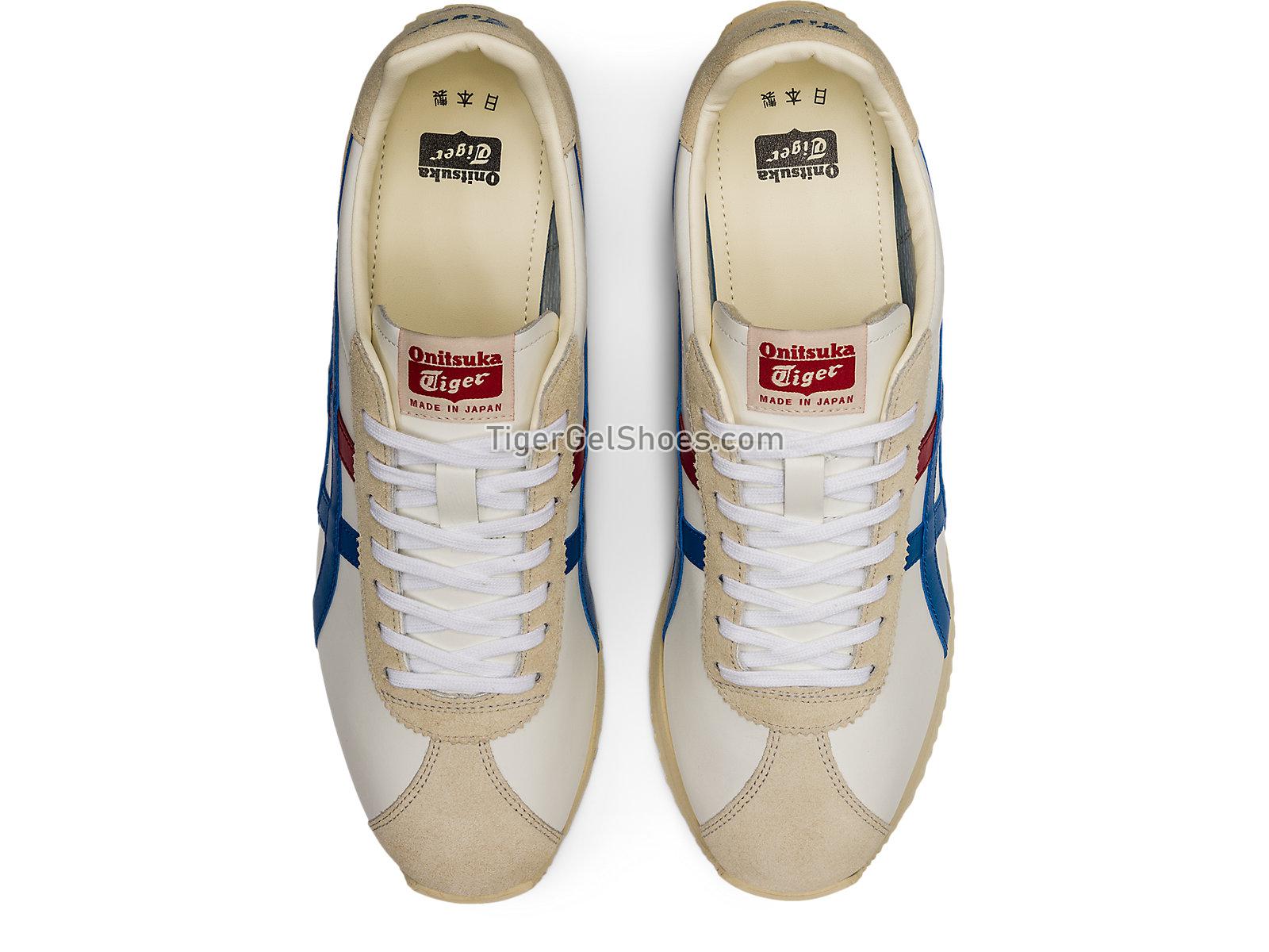 Onitsuka Tiger Moal 77 White/directoire Blue 1183b360-100 Mens Womens Shoes