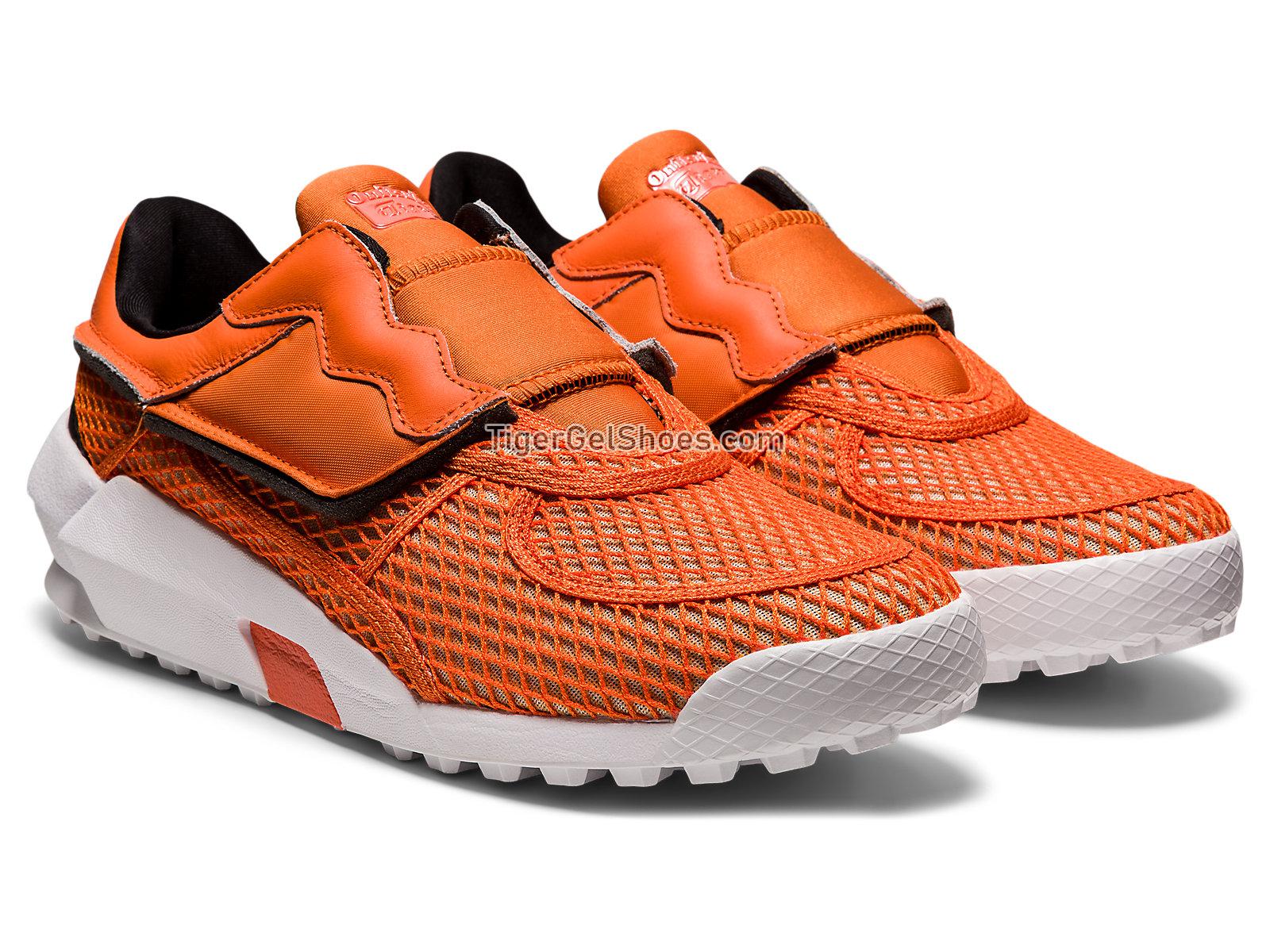Onitsuka Tiger Admix Runner Sock Habanero/habanero 1183b307-600 Mens Womens Shoes