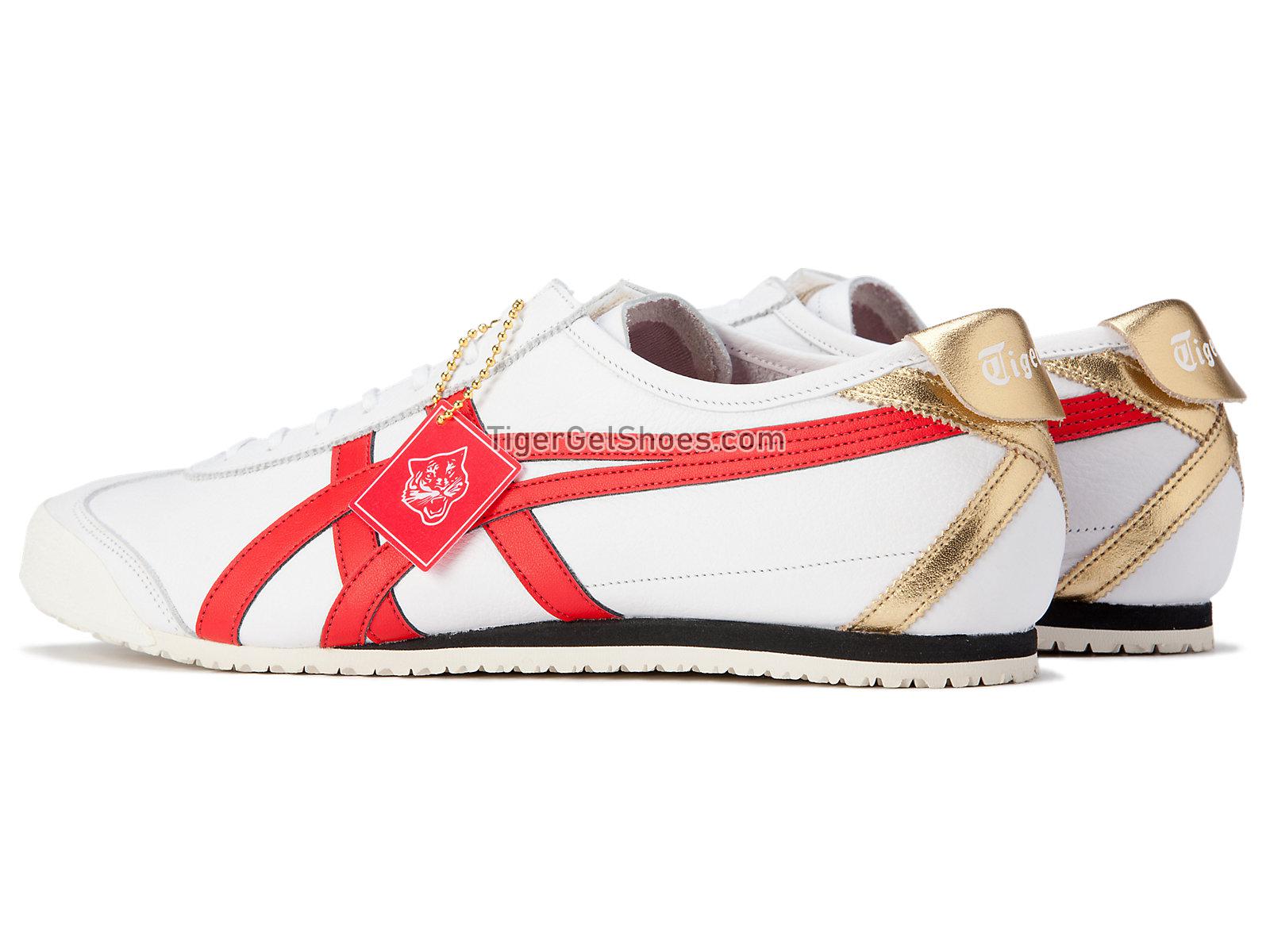 Onitsuka Tiger Mexico 66 White/classic Red 1183b572-100 Mens Womens Shoes