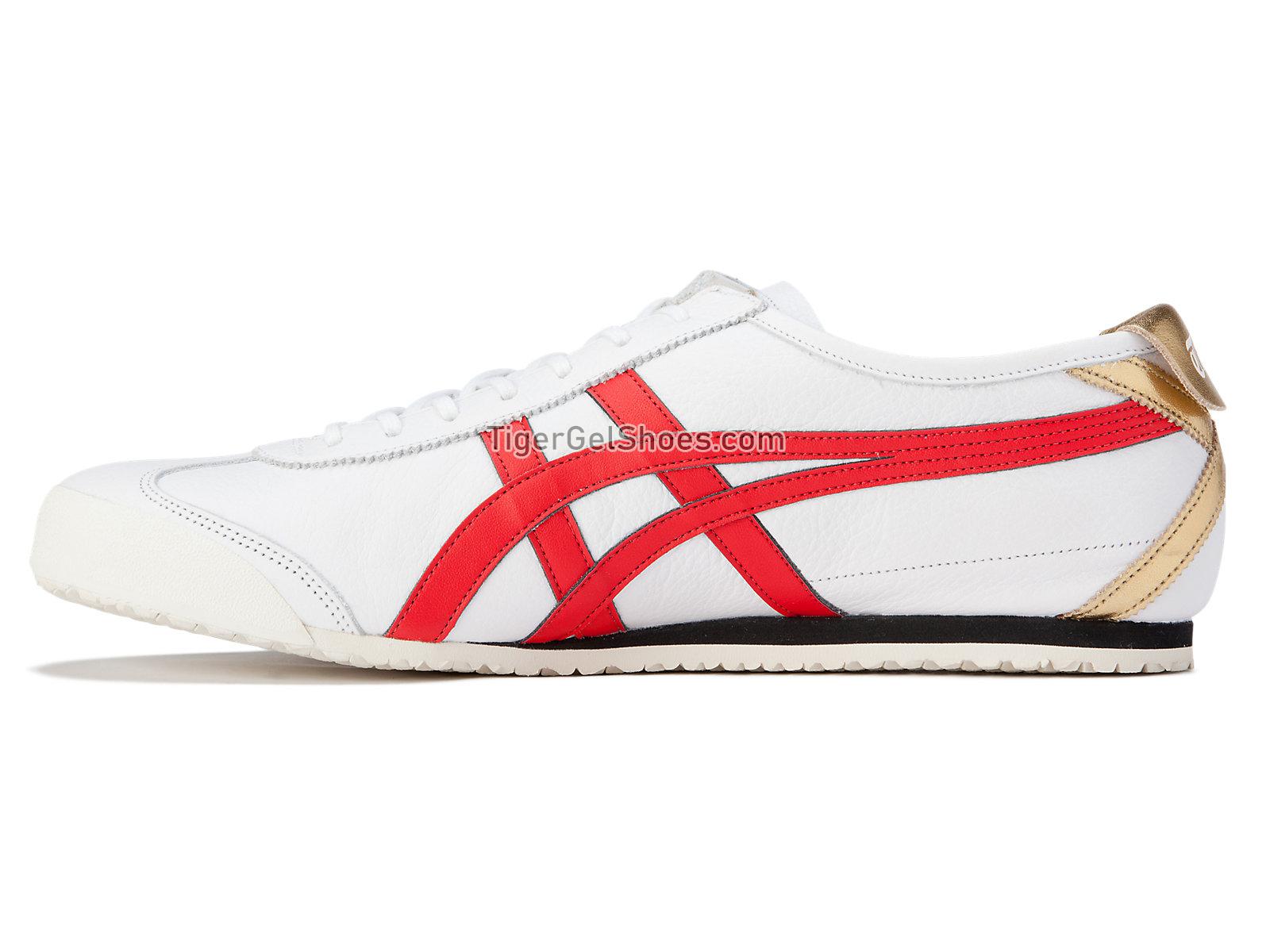Onitsuka Tiger Mexico 66 White/classic Red 1183b572-100 Mens Womens Shoes