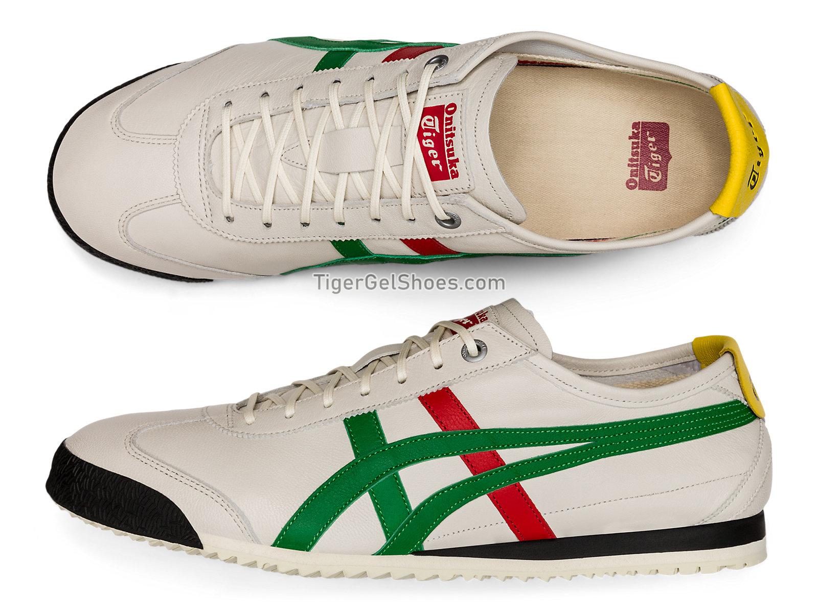 Onitsuka Tiger Mexico 66 Sd Birch/green 1183a872-100 Mens Womens Shoes