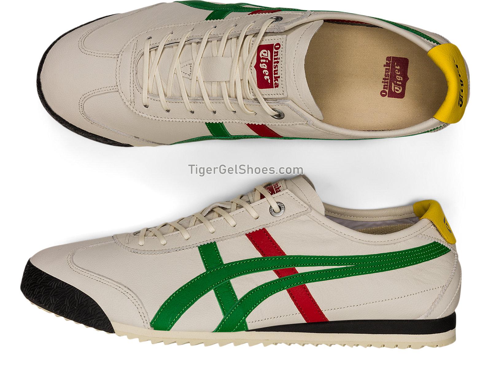 Onitsuka Tiger Mexico 66 Sd Birch/green 1183a872-100 Mens Womens Shoes