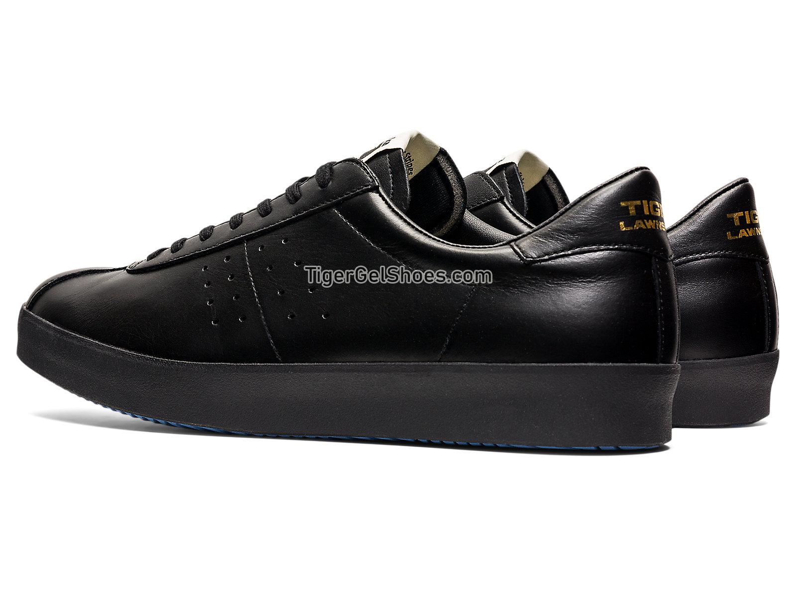 Onitsuka Tiger Lawnship Nm Black/black 1183a914-001 Mens Womens Shoes