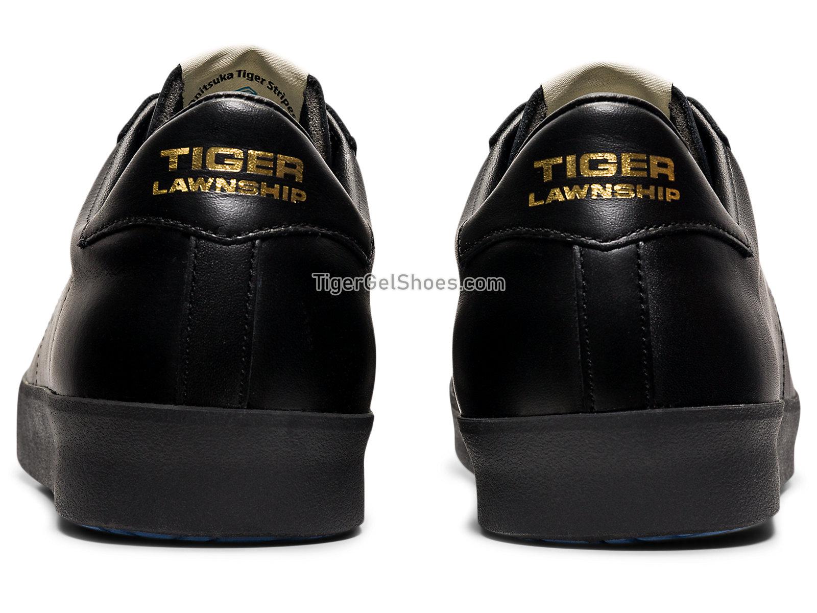 Onitsuka Tiger Lawnship Nm Black/black 1183a914-001 Mens Womens Shoes
