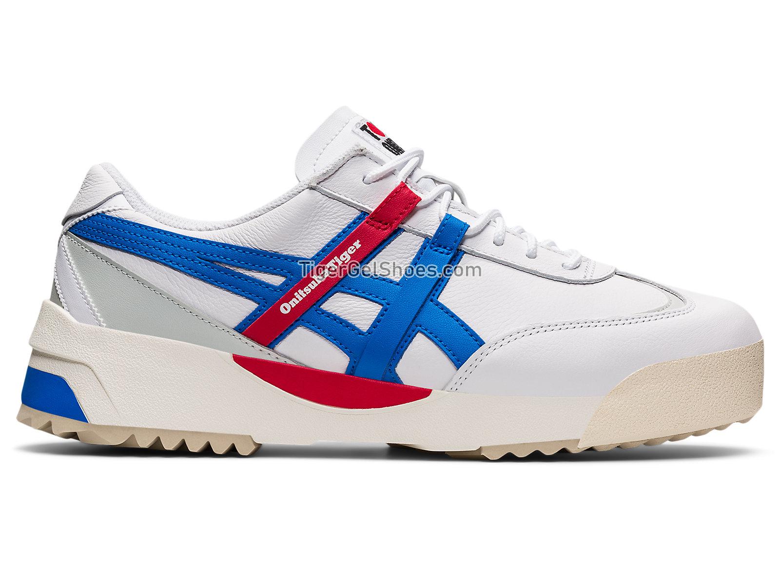 Onitsuka Tiger Delegation Ex White/electric Blue 1183a559-101 Mens Womens Shoes