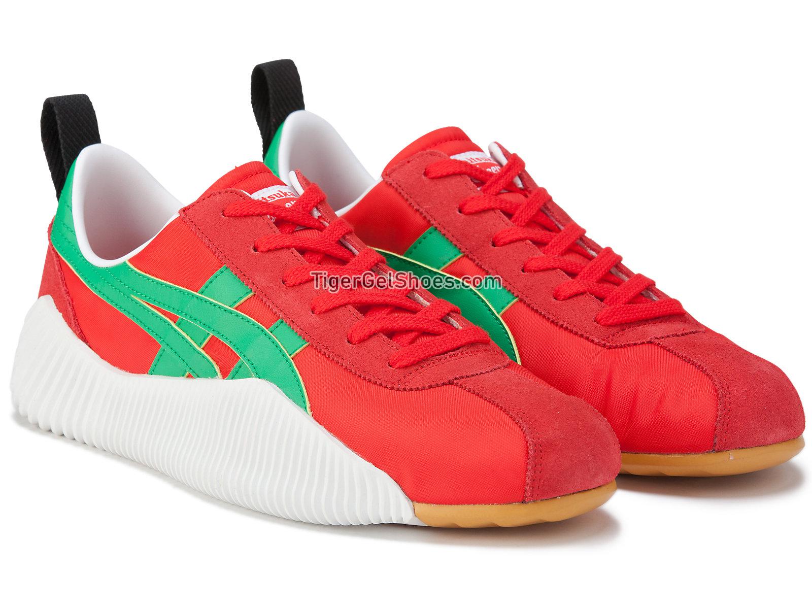 Onitsuka Tiger Acromount Classic Red/cilantro 1183b257-600 Mens Womens Shoes