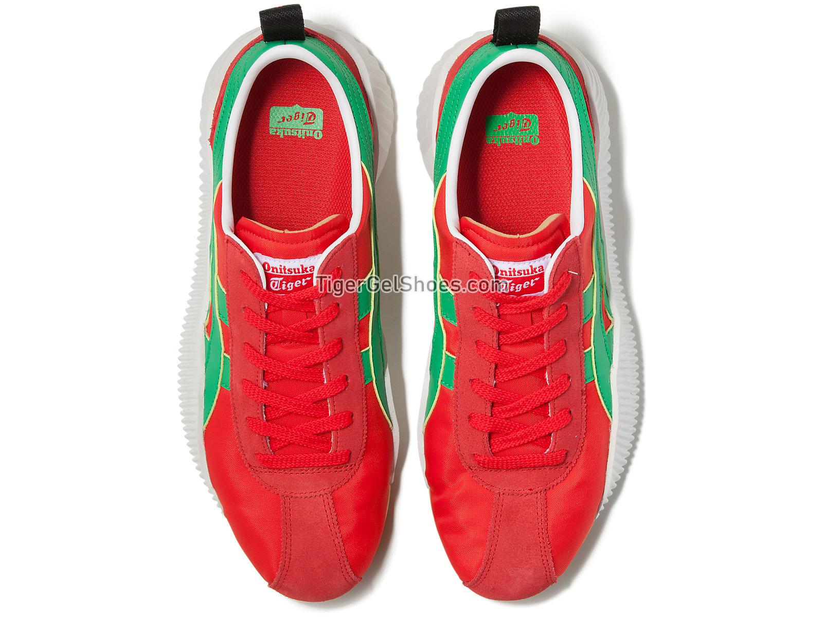 Onitsuka Tiger Acromount Classic Red/cilantro 1183b257-600 Mens Womens Shoes