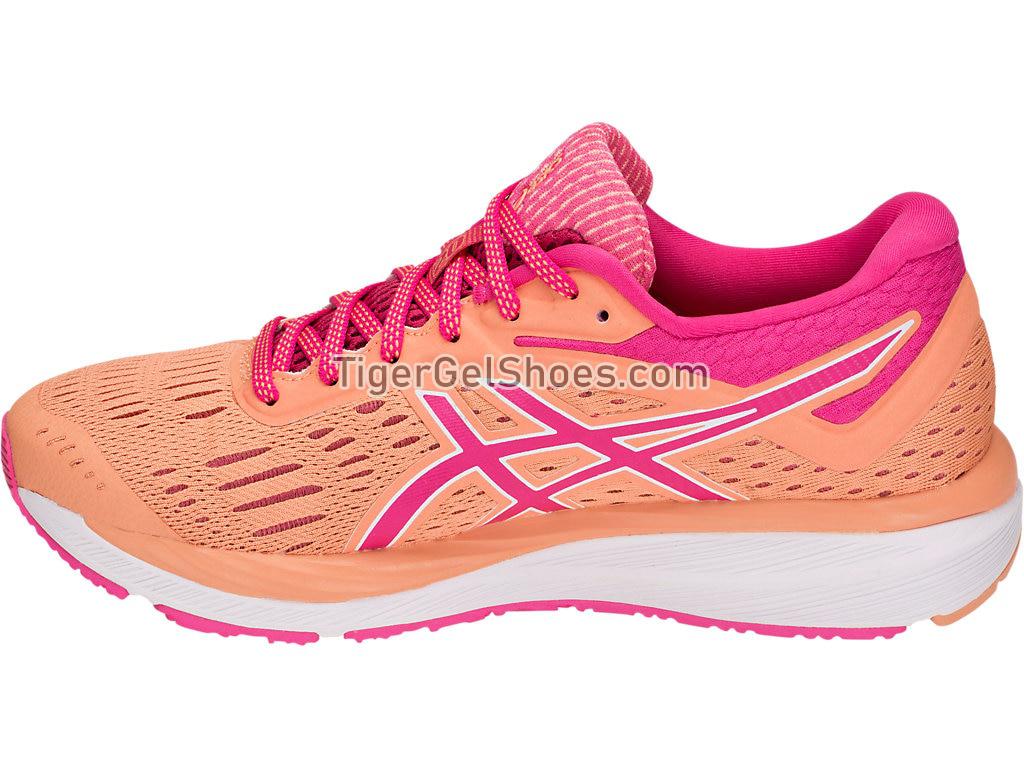 Asics GEL-Cumulus 20 Mojave/Fuchsia Purple 1012A008-800 Womens Running Shoes