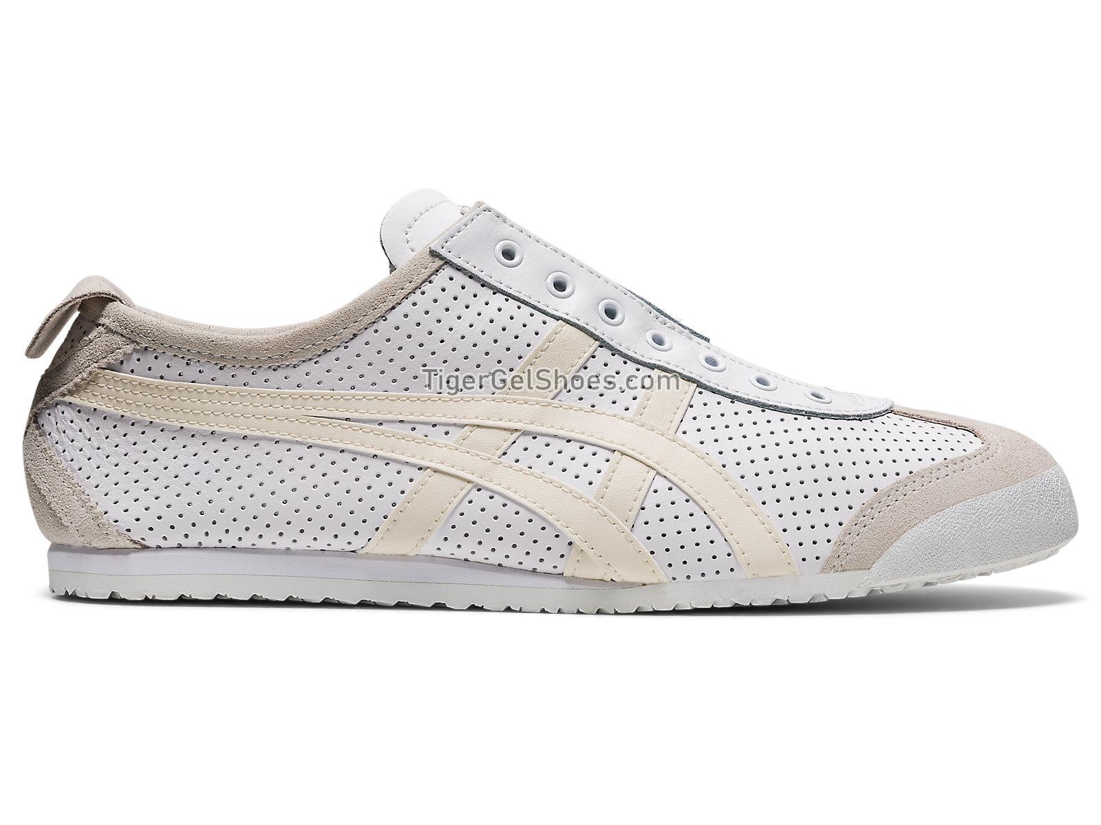 Onitsuka Tiger Mexico 66 Slip-on White/birch 1183a621-100 Mens Womens Shoes