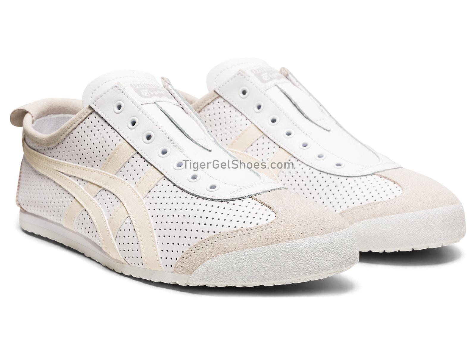 Onitsuka Tiger Mexico 66 Slip-on White/birch 1183a621-100 Mens Womens Shoes