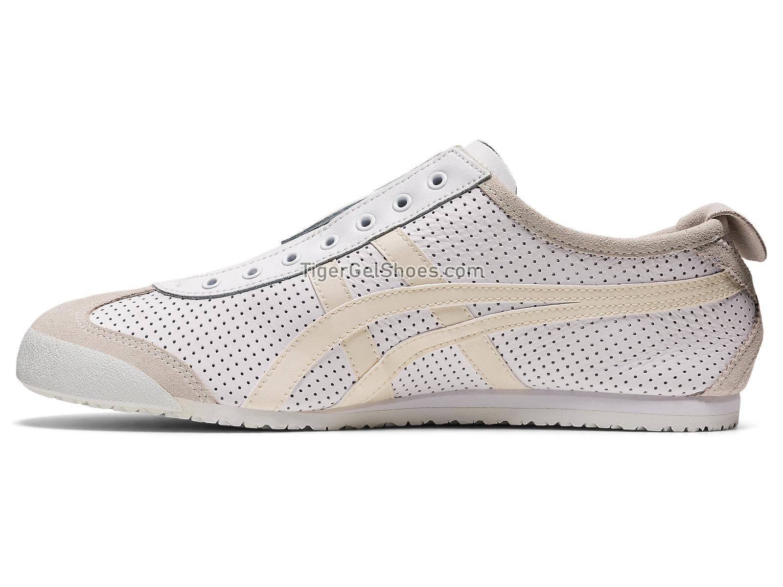 Onitsuka Tiger Mexico 66 Slip-on White/birch 1183a621-100 Mens Womens Shoes