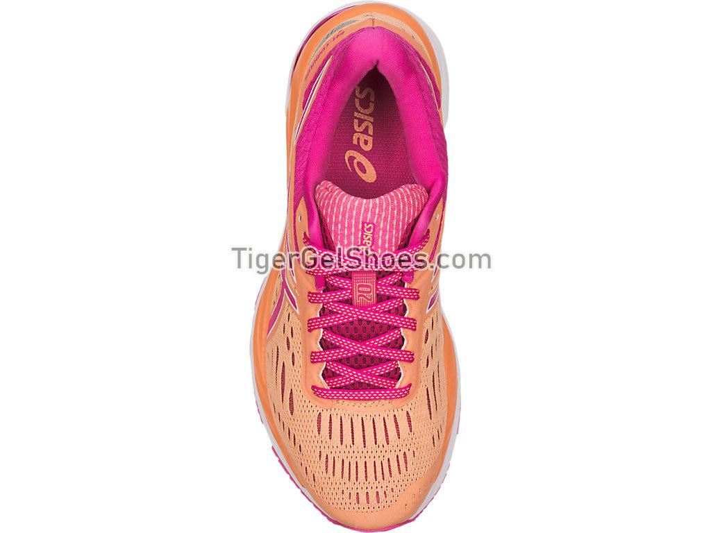 Asics GEL-Cumulus 20 Mojave/Fuchsia Purple 1012A008-800 Womens Running Shoes